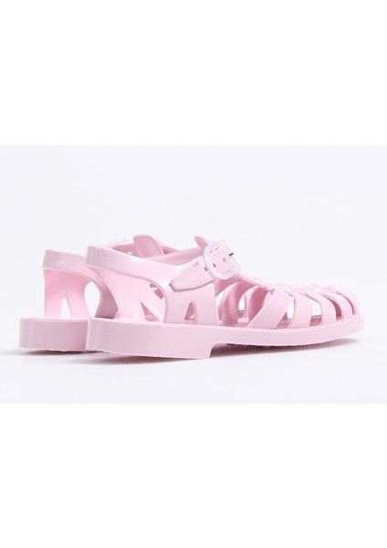 Pembe Kız Çocuk Sandalet