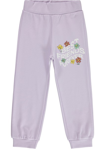 Kız Çocuk Eşofman Altı 2-5 Yaş Nazik Lavanta