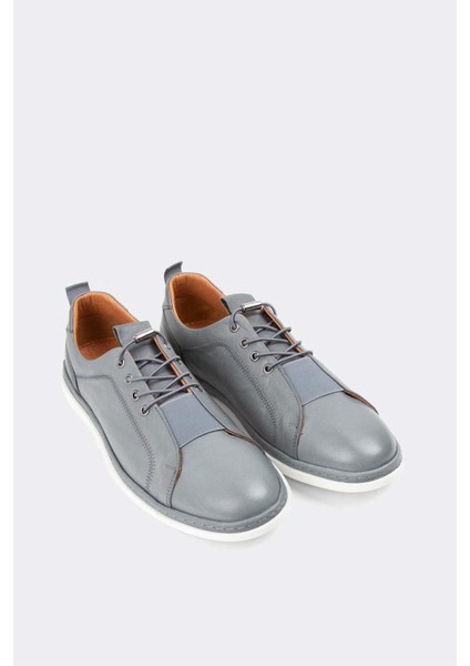 Erkek Sneaker Hakiki Deri Ayakkabı 002Y22E4048-1