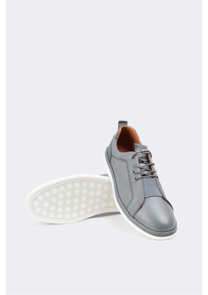 Erkek Sneaker Hakiki Deri Ayakkabı 002Y22E4048-1