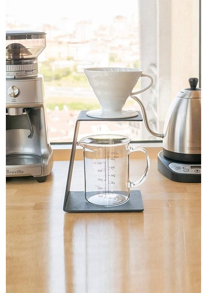 Pour-Over V60 Dripper Standı Metal Kahve Demleme Sehpası