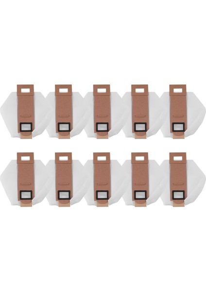 S7 Toz Torbası Değiştirme Için 10 Paket Vakum Torbası S7 T7S T7S Plus Elektrikli Süpürge Için Uyumlu (Yurt Dışından)