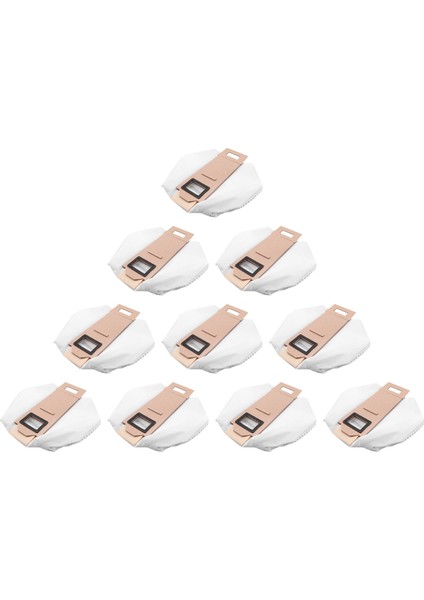 S7 Toz Torbası Değiştirme Için 10 Paket Vakum Torbası S7 T7S T7S Plus Elektrikli Süpürge Için Uyumlu (Yurt Dışından)