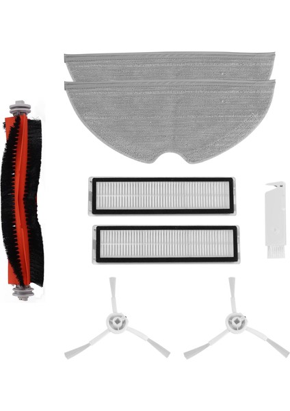D9 Max Robot Süpürge Aksesuarları Ana Fırça Yan Fırça Paspas Bezleri Hepa Filtre Yedek Parçaları (Yurt Dışından) fiyatları