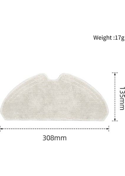 D10S / D10S Pro Aksesuarları Robotlu Süpürge Ana Yan Fırça Paspas Bezi Hepa Filtre Yedek Yedek Parça (Yurt Dışından) fiyatları