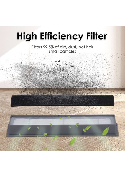 23 Adet Aksesuarları Kiti Deebot Ozmo T8 T8 N8 Pro N8 Vakum Ana Yan Fırça Filtre Paspas Toz Torbası (Yurt Dışından)