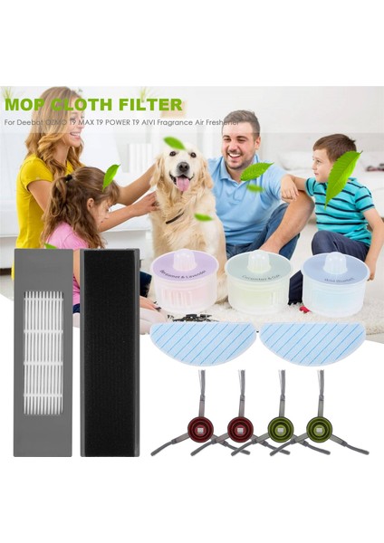 Paspacs Deebot T9 Maks T9 Power T9 Aivi Koku Hava Fazı (Yurt Dışından)