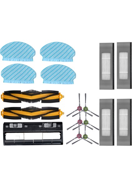 Deebot Ozmo 920 950 T5 Elektrikli Süpürge Aksesuarları Filtre Ana Fırça Kapağı Su Deposu Paspas Bezi Yedek Parça (Yurt Dışından) fiyatları