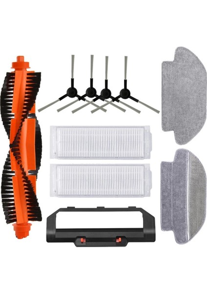 Robotlu Süpürge Için Pro STYTJ02YM Aksesuarları Yedek Parça Lds Elektrikli Süpürge Yedek Fırça Filtre Bezi (Yurt Dışından)