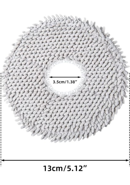 X10+ ve L10S ULTRA/L10 Ultra Robot Süpürge Için 12'li Mendil Paketi, Mikrofiber Islak Paspas Pedleri Aksesuarları (Yurt Dışından)