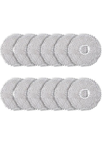 X10+ ve L10S ULTRA/L10 Ultra Robot Süpürge Için 12'li Mendil Paketi, Mikrofiber Islak Paspas Pedleri Aksesuarları (Yurt Dışından) fiyatları