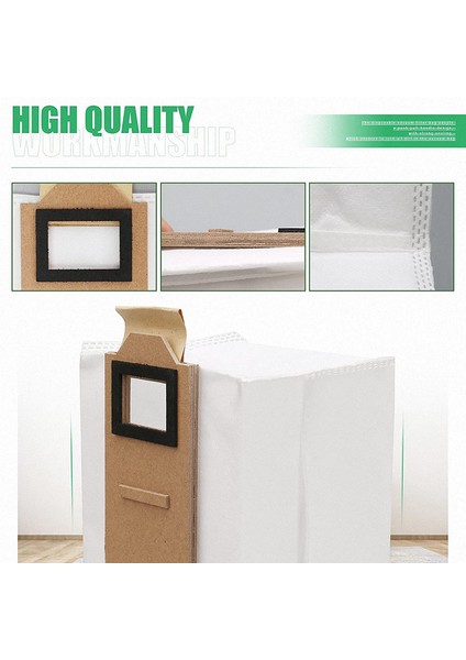 S7 T7S T7S Plus Elektrikli Süpürge Için S7 Toz Torbasının Değiştirilmesi Için Fırçalı 15 Paket Vakum Torbası (Yurt Dışından)