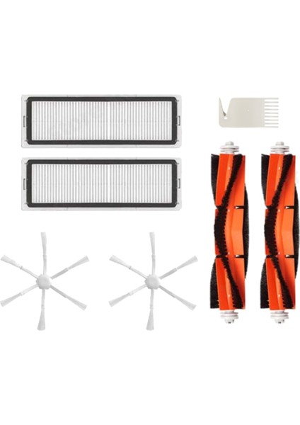 7 Adet Aksesuar Kiti 2c STYTJ03ZHM Robotlu Süpürge Ana Yan Fırça Filtresi Yedek Parçalar (Yurt Dışından)