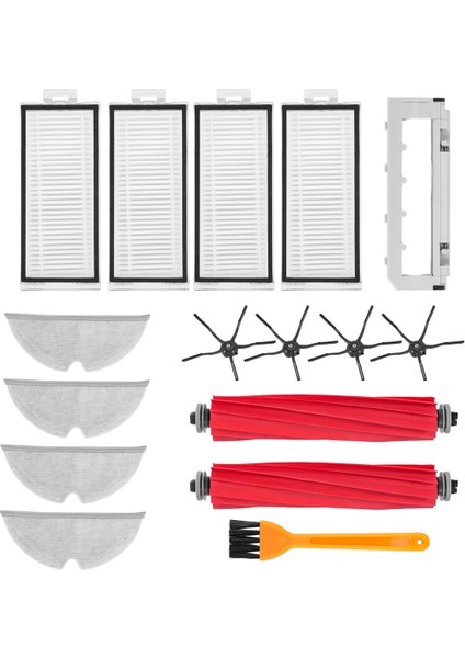 Max / Max+ / T8 Elektrikli Süpürge Yedek Parçaları Için Ana Yan Fırça Hepa Filtre Paspas Bezi Kapağının Değiştirilmesi (Yurt Dışından)