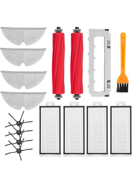 Max / Max+ / T8 Elektrikli Süpürge Yedek Parçaları Için Ana Yan Fırça Hepa Filtre Paspas Bezi Kapağının Değiştirilmesi (Yurt Dışından)