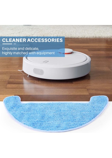 10 Adet/grup Elektrikli Süpürge Parçaları Paspas Bezi Chuwi Ilife A4 Robotik Temizleyici (Yurt Dışından) modelleri