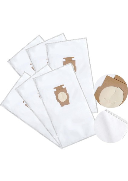 15PACK 204814 Elektrikli Süpürge Torbası, Vakum Torbaları Için 205811 Stil F,204811,204814,TÜM Nesil G+4belts Için (Yurt Dışından) fırsatları