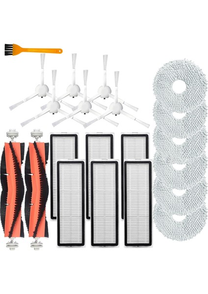 B101CN Robotik Elektrikli Süpürge Ana Yan Fırça Paspas Pedleri Hepa Filtre Parçalarının Değiştirilmesi Için Aksesuarlar (Yurt Dışından)