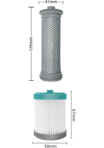A10 Hero/maste A11 Hero/master S11/S12 Kablosuz Elektrikli Süpürgeler Için Yedek Hepa Filtreler (Yurt Dışından) fırsatları