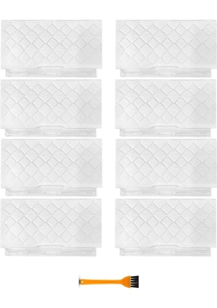 Yedek Parçalar Tek Kullanımlık Sert Zemin Pedleri Paspas Bezleri Vacmop VM252 Elektrikli Süpürge Aksesuarları Için Uyumlu (Yurt Dışından) fiyatları