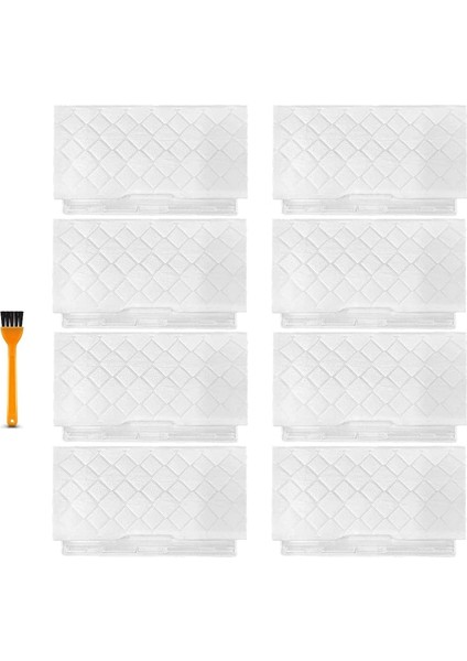 Yedek Parçalar Tek Kullanımlık Sert Zemin Pedleri Paspas Bezleri Vacmop VM252 Elektrikli Süpürge Aksesuarları Için Uyumlu (Yurt Dışından) modelleri