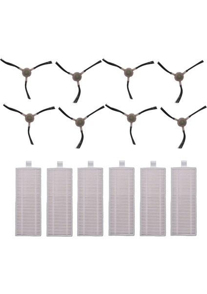 Gui xulian Ömür Boyu Hepa Filtre Kenar Fırça Aksesuarlarını Değiştirin K2 K4 M210 M210S M210B M213 Robotlu Süpürge (Yurt Dışından)