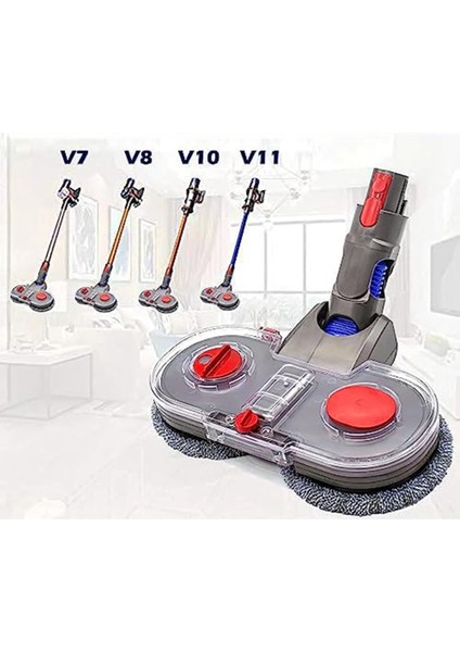 V7 V8 V10 V11 Elektrikli Süpürge Için Çıkarılabilir Su Deposu Ataşmanının Değiştirilmesi ile Elektrikli (Yurt Dışından) fiyatları