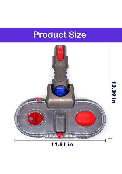 V7 V8 V10 V11 Elektrikli Süpürge Için Çıkarılabilir Su Deposu Ataşmanının Değiştirilmesi ile Elektrikli (Yurt Dışından) modelleri