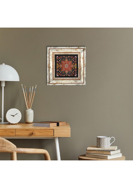Desen Taş Duvar Tablosu Çerçeveli Duvar Dekoru Wall Art T1-233