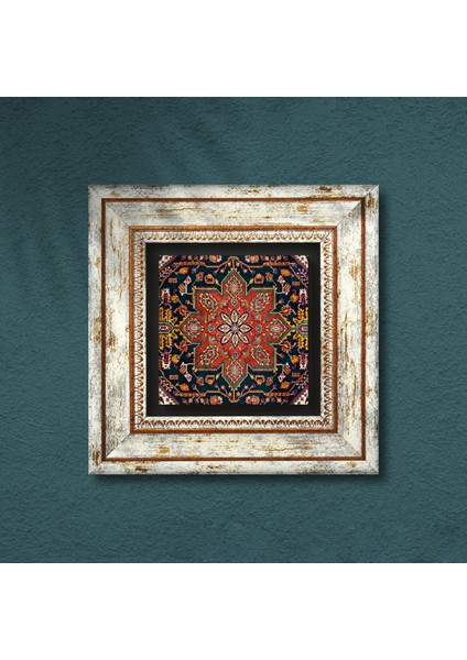Desen Taş Duvar Tablosu Çerçeveli Duvar Dekoru Wall Art T1-233