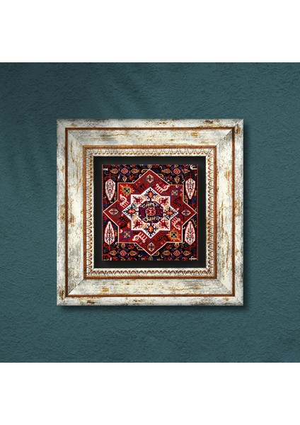 Desen Taş Duvar Tablosu Çerçeveli Duvar Dekoru Wall Art T1-48
