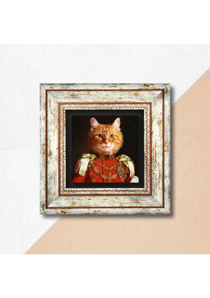 Patili Ekselanslar Taş Duvar Tablosu Çerçeveli Duvar Dekoru Wall Art T1-269