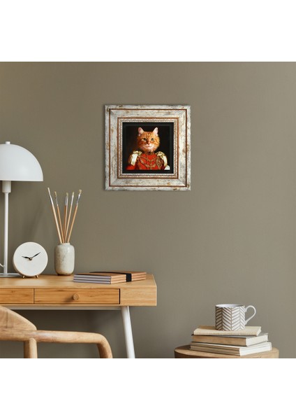 Patili Ekselanslar Taş Duvar Tablosu Çerçeveli Duvar Dekoru Wall Art T1-269