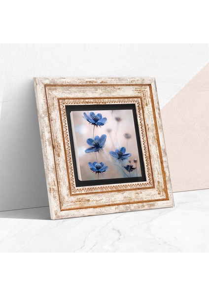 Kelebeğin Rüyası Taş Duvar Tablosu Çerçeveli Duvar Dekoru Wall Art T1-94