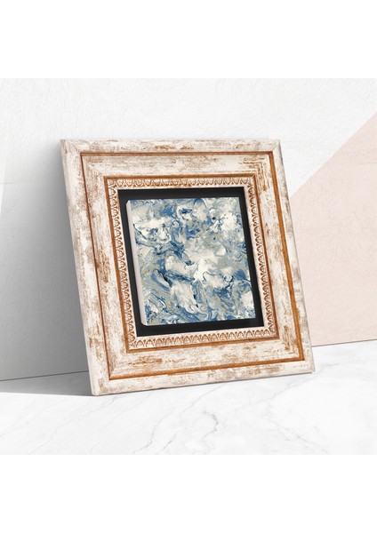 Desen Taş Duvar Tablosu Çerçeveli Duvar Dekoru Wall Art T1-95
