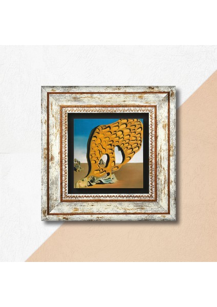 Salvador Dalí Arzunun Gizemi Taş Duvar Tablosu Çerçeveli Duvar Dekoru Wall Art T1-308