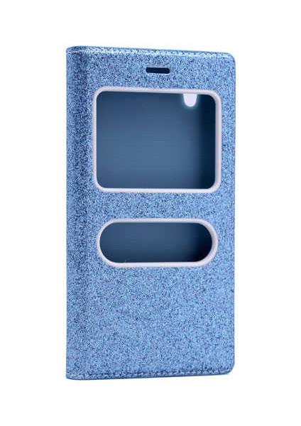 Vestel Venüs V3 5580 Kapaklı Kılıf Simli Mıknatıslı Kapak (Dolce-Sim)