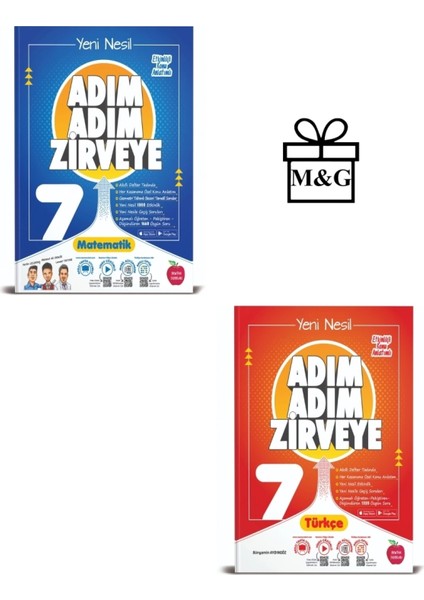7. Sınıf Adım Adım Matematik ve Türkçe Konu Anlatımlı