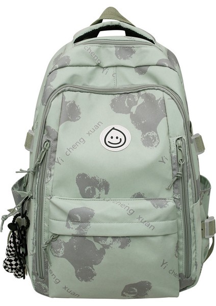 Erkekler ve Kadınlar Için Basit Çok Katmanlı Bilgisayar Sırt Çantası (Yurt Dışından)