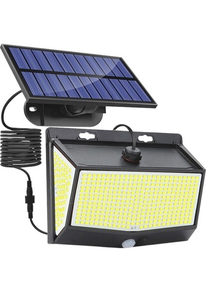 318LED Bölünmüş Güneş Işığı Bahçe Ev Aydınlatma Duvar Lambası (Yurt Dışından)