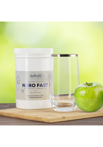 Nero Fast Bakım Onarımlı Collagen Yeşil Elmalı 390 Gram