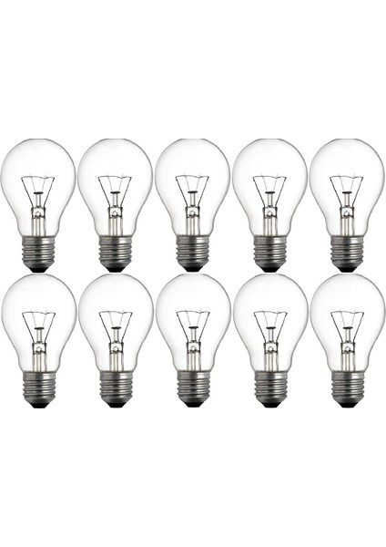 Akkor Flamanlı 75W Ampul 10'lu