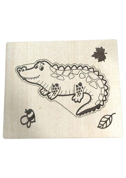 Timsah Macerası Boyutları Keşfediyorum Puzzle Oyunu