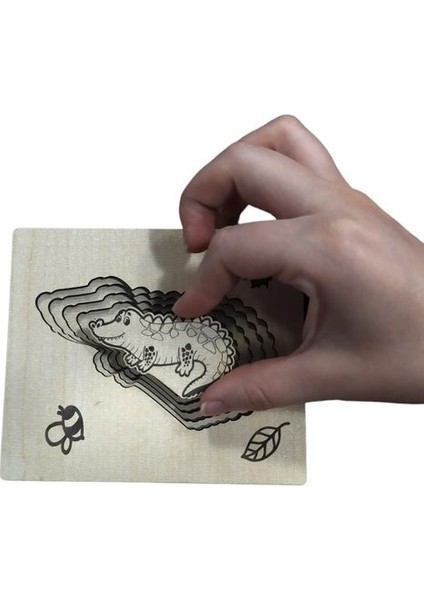 Timsah Macerası Boyutları Keşfediyorum Puzzle Oyunu modelleri