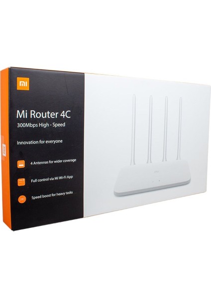 Mi 4c 300 Mbps 2.4ghz Kablosuz 4 Anten Router Sku: DVB4231GL