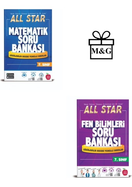 Newton Yayınları 7. Sınıf All Star Matematik ve Fen Bilimleri Soru Bankası