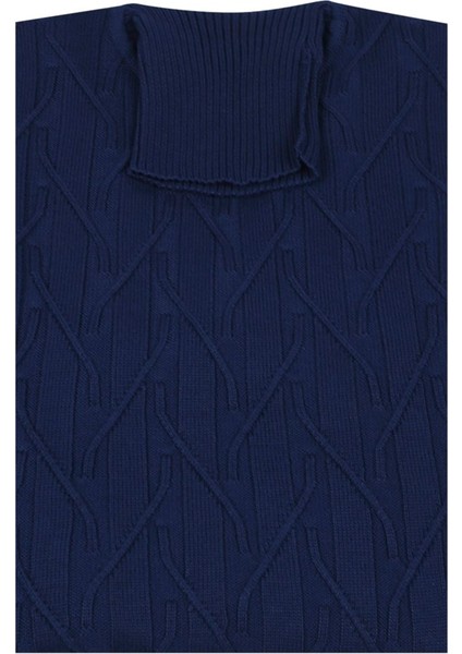 Indigo Slim Fit Tam Balıkcı Erkek Triko