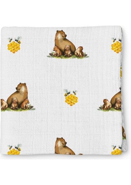 2'li Müslin Bebek Örtüsü Lours ve Iconique Lapin 100X100 fiyatları