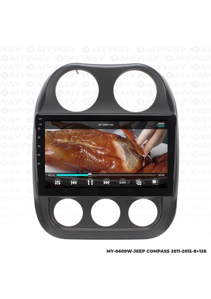 Jeep Patriot Android 12 Multimedya Carplay 4gb RAM+64GB HDD Navigasyon Ekran