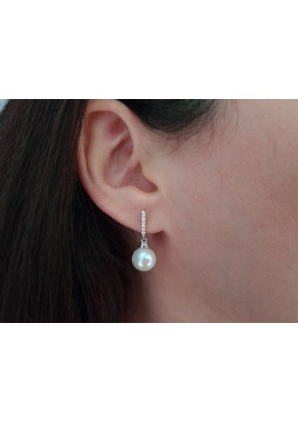 Pırlanta Taşlı Incili Küpe fiyatları